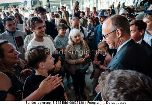 Bundeskanzler Friedrich Merz beim Tag der Bundeswehr 2026