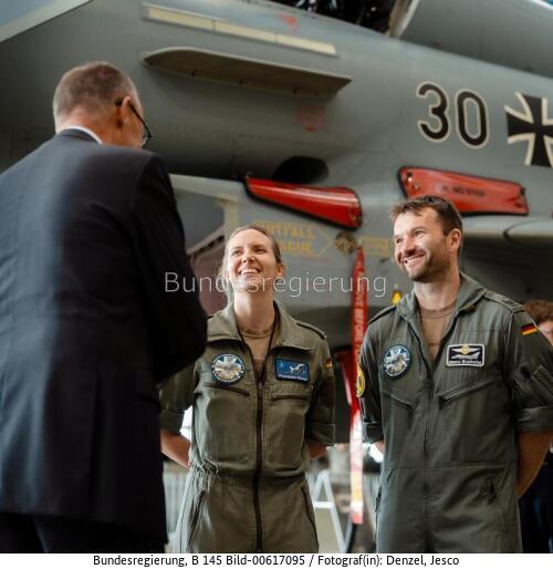 Bundeskanzler Friedrich Merz beim Tag der Bundeswehr 2026
