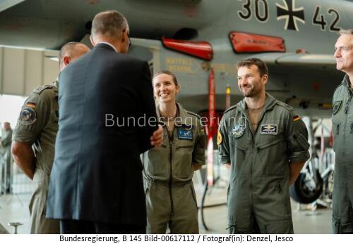 Bundeskanzler Friedrich Merz beim Tag der Bundeswehr 2026