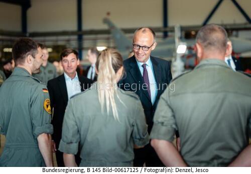 Bundeskanzler Friedrich Merz beim Tag der Bundeswehr 2026