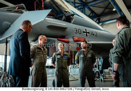 Bundeskanzler Friedrich Merz beim Tag der Bundeswehr 2026