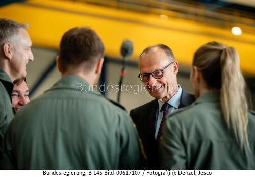 Bundeskanzler Friedrich Merz beim Tag der Bundeswehr 2026