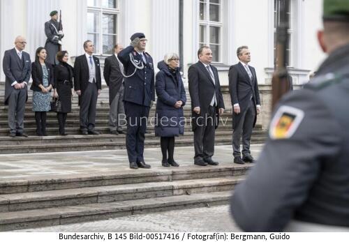 Beglaubigung honduranischer Botschafter Mauricio Arturo Bueso Chinchilla 2023