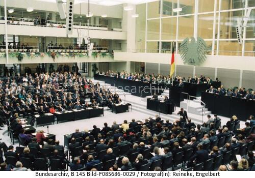 Berlin, 1. gesamtdeutsche Bundestagssitzung