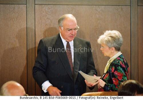 Bonn, BK Kohl, BM Hasselfeldt