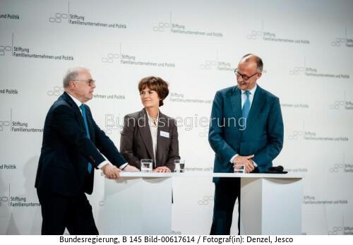 Bundeskanzler Friedrich Merz beim „Tag der Familienunternehmer“ 2026