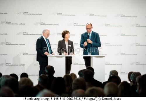 Bundeskanzler Friedrich Merz beim „Tag der Familienunternehmer“ 2026