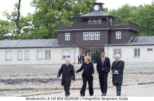 US-Präsident Obama besucht Gedenkstätte Buchenwald 2009