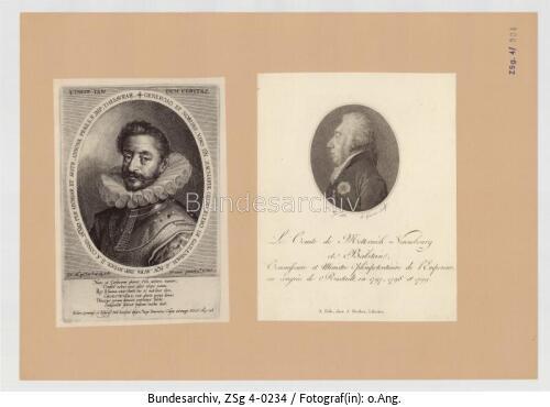 Zacharias Freiherr von Geizkofler Gailenbach und Haunsheim, Franz Georg Fürst von Metternich-Winneburg-Beilstein