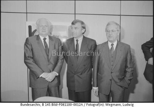 Bonn, BMWi, Gespräch BRD-DDR