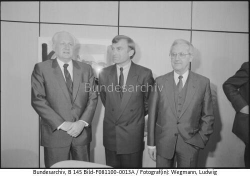 Bonn, BMWi, Gespräch BRD-DDR