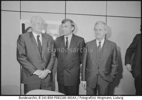 Bonn, BMWi, Gespräch BRD-DDR