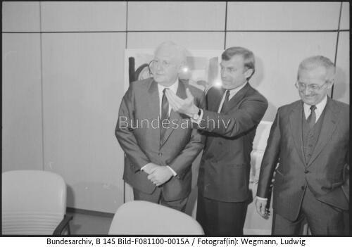 Bonn, BMWi, Gespräch BRD-DDR
