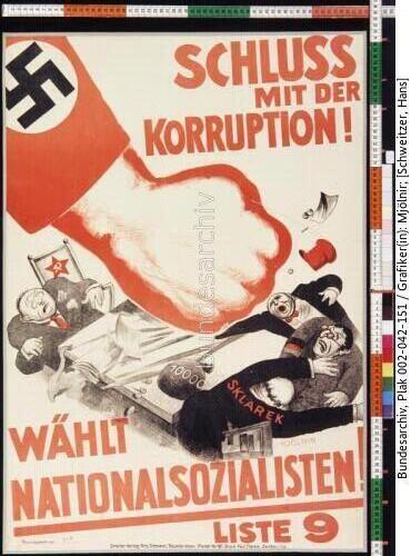 Reichstagswahl, NSDAP-Wahlplakat