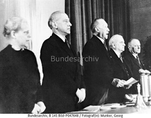 Bonn, Verkündung des Grundgesetzes