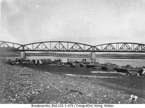 Dscharabulus, Euphratbrücke und Hafen