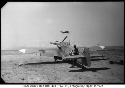 Lybien, Flugzeug Messerschmitt Me 109