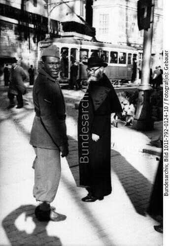 Marseille, französischer Soldat, Rabbiner
