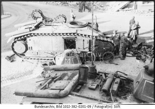 Beaumont, französischer Panzer Char B1