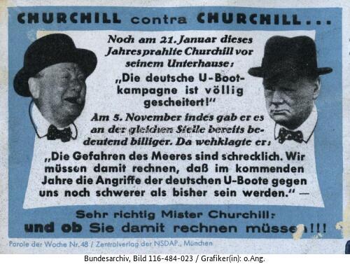 Parole der Woche, antibritische Propaganda