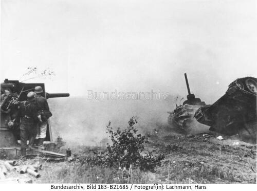 Russland, Flak bei Panzerabwehr