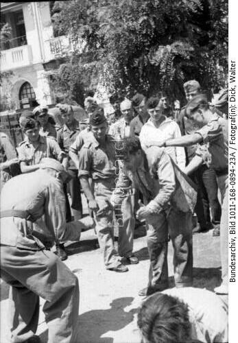 Griechenland, Saloniki, Erfassung von Juden
