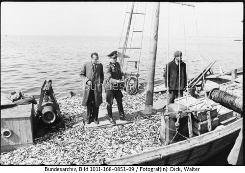 Griechenland, deutsche Besatzung, Fischerboot