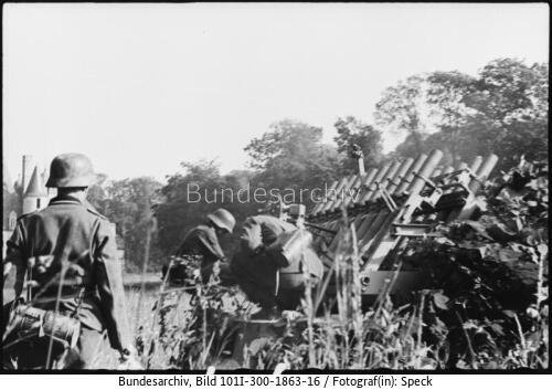 Nordfrankreich, Panzerwerfer