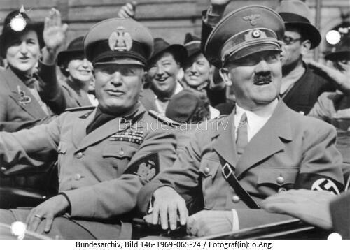 Münchener Abkommen, Ankunft Mussolini