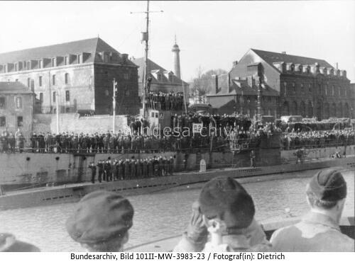 Lorient, Einlaufen von U-123