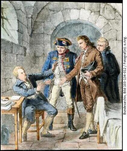 Hohenasperg, Christian Schubart, Friedrich Schiller