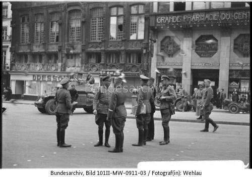 Rouen, v. Kluge mit Stab
