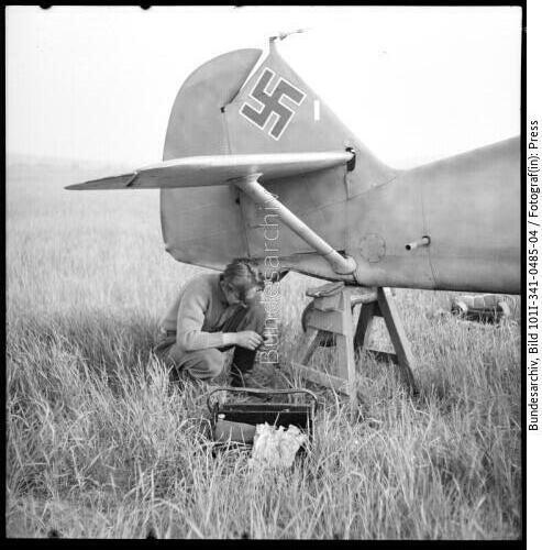 Frankreich, Me Bf 109, Wartung / Reparatur