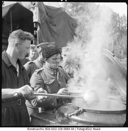 Polen, polnische Kriegsgefangene, Verpflegung