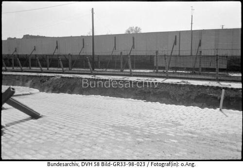 Berlin, Mauer, Schwedter-/Kopenhagener Strasse