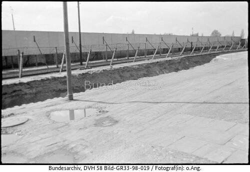 Berlin, Mauer, Schwedter-/Kopenhagener Strasse