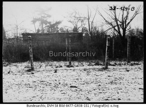 Berlin, Mauer, Glienicke, Am Sandkrug, Blick auf Frohnau