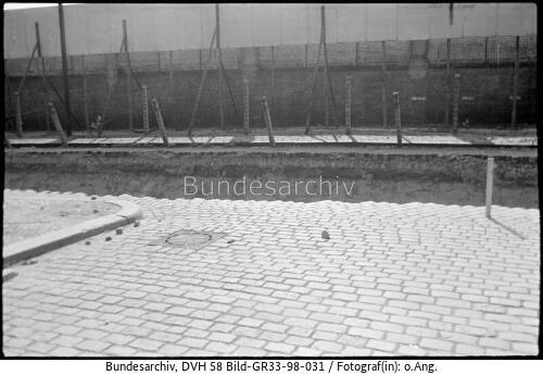Berlin, Mauer, Schwedter Strasse, Korsörer Strasse