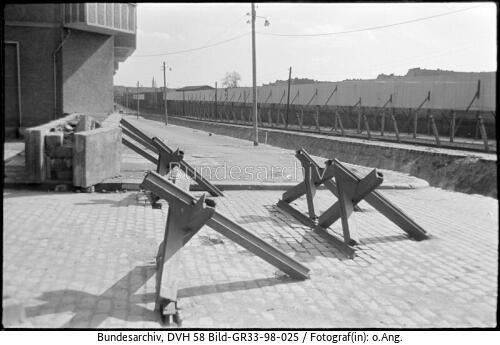 Berlin, Mauer, Schwedter-/Kopenhagener Strasse
