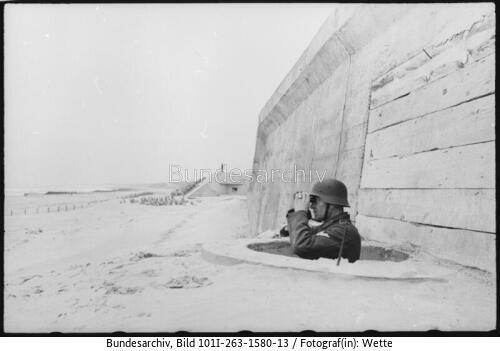 Frankreich, Atlantikwall, Soldat