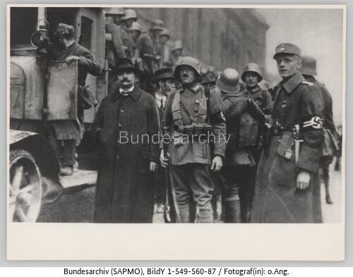 München, Hitlerputsch, festgenommene Stadträte
