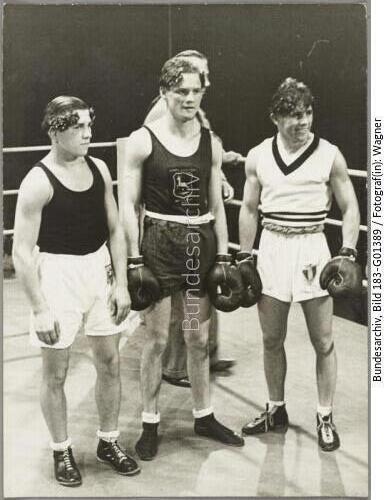 Berlin, Olympiade, Boxen Federgewicht