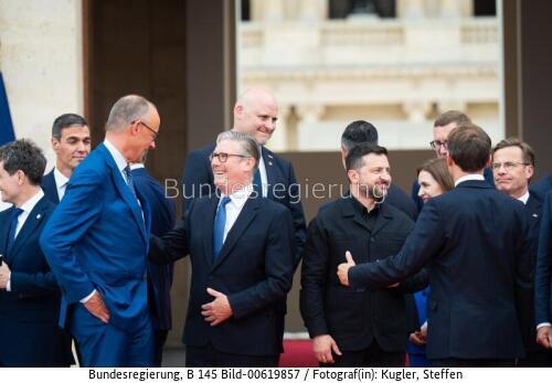 Bundeskanzler Friedrich Merz in Paris / Treffen der "Koalition der Willigen" 2026