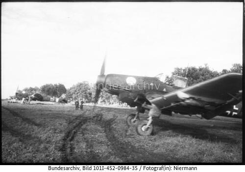 Russland, Flugzeuge Junkers Ju 87