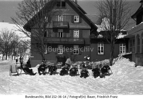 Schwarzwald, Feldberg, SS-Führer