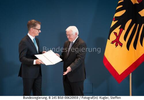 Ernennung von BM Carsten Linnemann 2026