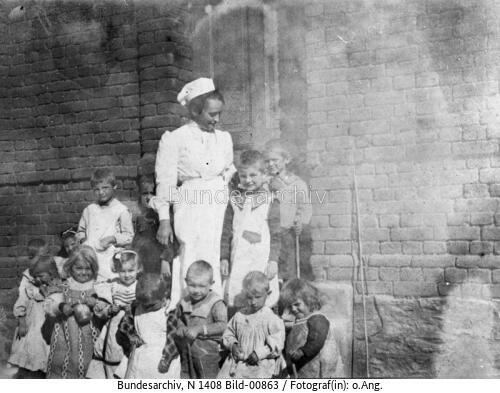 Deutsch-Südwestafrika, Windhuk.- Kindergarten