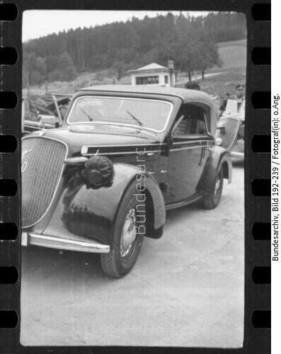 KZ Mauthausen, Besuch Heinrich Himmler, Dienstwagen