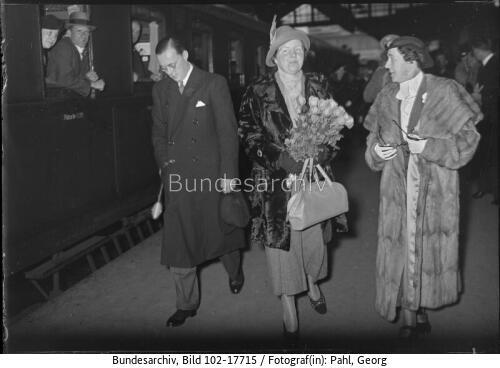 Berlin, Ankunft Prinzessin Juliana