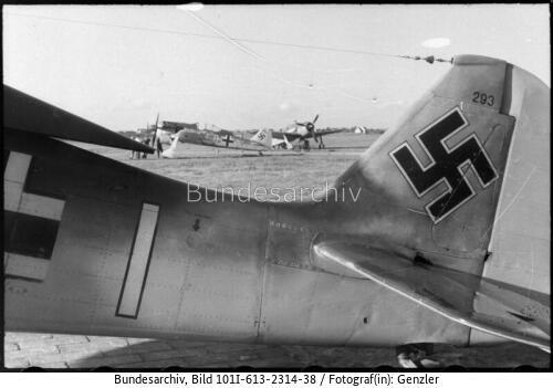 Im Westen, Flugzeuge Fw 190